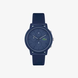 Lacoste 12.12 Chrono Blue σιλικόνη μπλε | XJ1520684