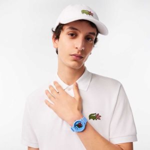 Lacoste 12.12 x Netflix Stranger Things 3 Hands σιλικόνη μπλε | BJ4893702