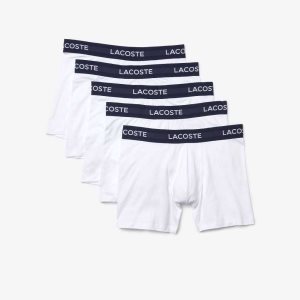 Lacoste 5-Pack Logo waist Boxers ασπρα | DX8352071