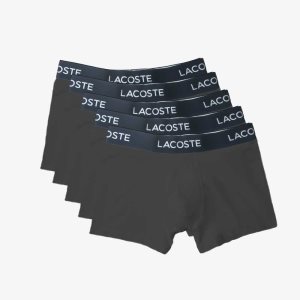 Lacoste 5-pack Stretch βαμβακερα Trunks γκρι | ME3416257