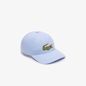Lacoste Adjustable Organic βαμβακερα Twill μπλε | DN0267138