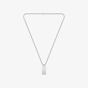 Lacoste Adventurer Necklace ασημι | OM6127354