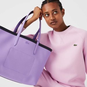 Lacoste Anna Reversible Bicolor Tote Πολύχρωμο | GJ9478031