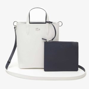 Lacoste Anna Reversible Coated καμβα Tote Πολύχρωμο | CI2347901