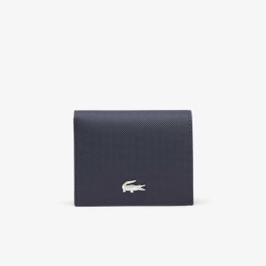 Lacoste Anna Small Snap Folding Wallet μπλε σκούρο κοκκινα | BV1798054