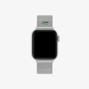 Lacoste Apple λουρακια Stainless Steel Mesh ασημι | IZ3109475
