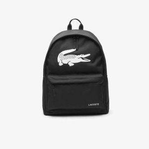 Lacoste Backpack with Laptop Pocket μαυρα | CP8910265