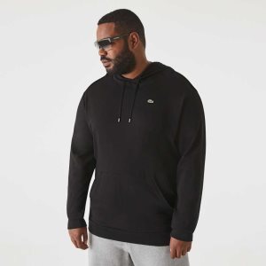 Lacoste Big Fit Κουκουλοφόρος μαυρα | BK9675201