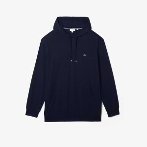 Lacoste Big Fit Κουκουλοφόρος σκουρο μπλε μπλε | DM0231697