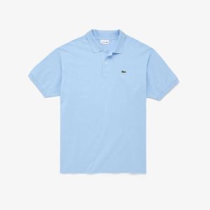 Lacoste Big Fit βαμβακερα Petit Pique μπλε | FX2867015