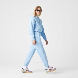 Lacoste Blended βαμβακερα Joggers μπλε | ZK6123089
