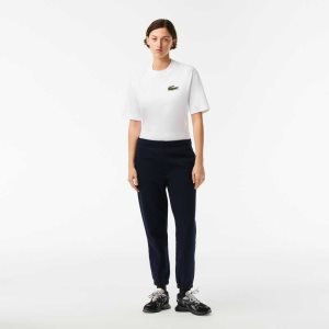 Lacoste Blended βαμβακερα Joggers σκουρο μπλε μπλε | SD3984507