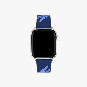 Lacoste Blue λουρακια For Apple μπλε | SM5124830