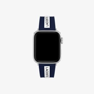 Lacoste Blue σιλικόνη Apple λουρακια μαυρα | EU1560793