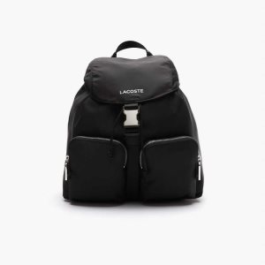 Lacoste Branded νάιλον Flap Backpack Πολύχρωμο | QL5673812