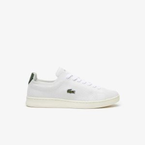 Lacoste Carnaby Piquee ασπρα πρασινο | DU2810564