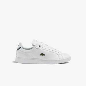 Lacoste Carnaby Pro BL δερματινα Tonal ασπρα σκουρο μπλε | ND1293645