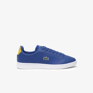 Lacoste Carnaby Pro δερματινα Heel Pop μπλε ασπρα | TL3172806
