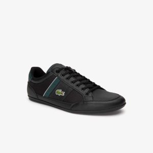 Lacoste Chaymon συνθετικο And υφασματινα μαυρα σκούρο πρασινο | OR3609257
