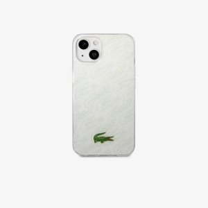 Lacoste Checkerboard Print iPhone 14 Plus ασπρα | QX6830972