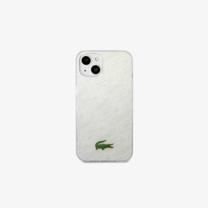 Lacoste Checkerboard Print iPhone 14 ασπρα | SO2456178