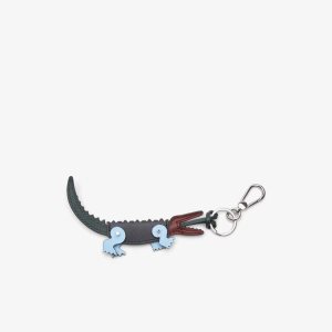 Lacoste Color-Block Crocodile Key Ring Πολύχρωμο | SN3620198