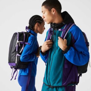 Lacoste Color-Block Zip Pocket Backpack Πολύχρωμο | NX4906572