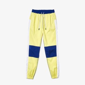 Lacoste Colorblock Tracksuit στυλ κίτρινα ασπρα μπλε | DV2175694