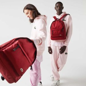 Lacoste Computer Compartment Backpack κοκκινα | GE5371290