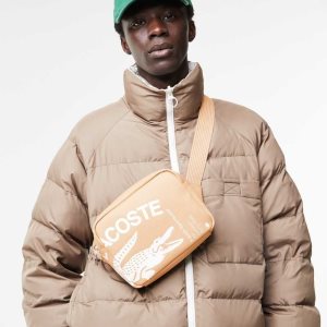 Lacoste Contrast Branded Rectangular Reporter Πολύχρωμο | GB6759210