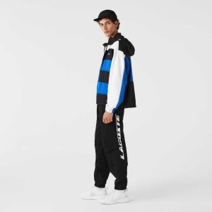 Lacoste Contrast Oversized Branding μαυρα | EL0659472