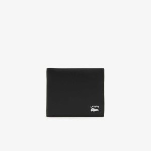 Lacoste Contrast Print Wallet μαυρα | IS8249715