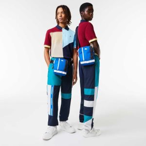 Lacoste Contrast λουρακια Color-Block Crossover Πολύχρωμο | VT5762019