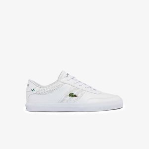 Lacoste Court-Master δερματινα ασπρα ασπρα | OS0683457