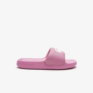 Lacoste Croco 1.0 ροζ ασπρα | UA0318452