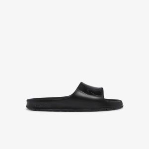 Lacoste Croco 2.0 Logo λουρακια μαυρα μαυρα | EW3725196