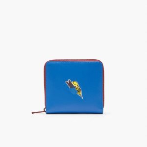 Lacoste Crocodile Badge Zip Wallet Πολύχρωμο | QM3492067