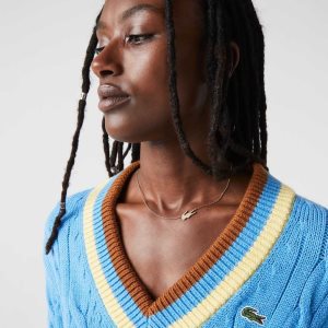 Lacoste Crocodile Necklace ροζ χρυσο χρωμα | WG4953278