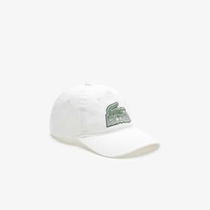 Lacoste Crocodile Patch Branded ασπρα | OT1247653