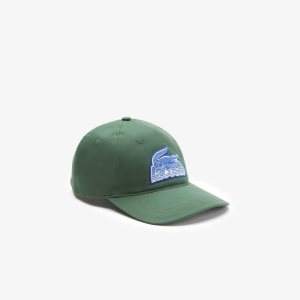 Lacoste Crocodile Patch Branded πρασινο | AE6342587