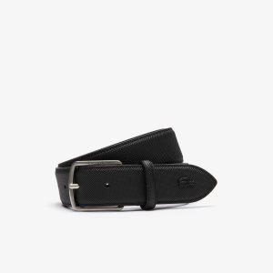 Lacoste Engraved πόρπης Pique καμβα μαυρα | SI0768512