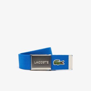 Lacoste Engraved πόρπης Woven Fabric Πολύχρωμο | QG4879325