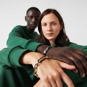 Lacoste Ensemble Bracelet κίτρινα χρυσο χρωμα μαυρα | NO8396207