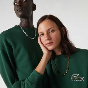 Lacoste Ensemble Necklace κίτρινα χρυσο χρωμα μαυρα | PJ1059438
