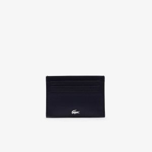 Lacoste Fitzgerald δερματινα Card Holder σκουρο μπλε | YB0154938