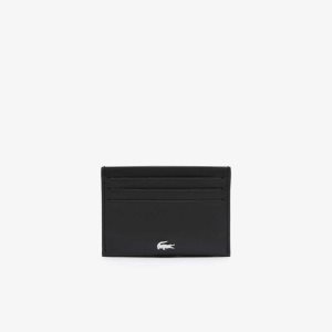 Lacoste Fitzgerald δερματινα Card Holder μαυρα | YS2671940