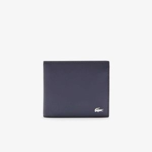 Lacoste Fitzgerald δερματινα Wallet σκουρο μπλε | ET2348675