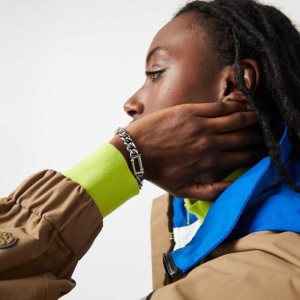 Lacoste Fundament Bracelet ασημι | WT7854391