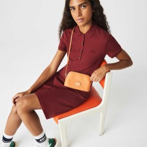 Lacoste Grained δερματινα Dome Crossover Πολύχρωμο | LE4281307