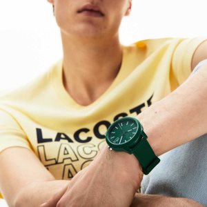 Lacoste Green σιλικόνη λουρακια 12.12 πρασινο | SI5179823